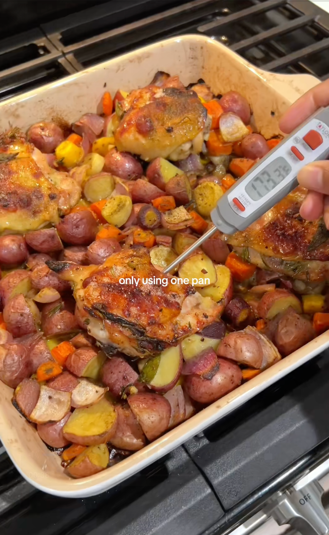One pan chicken & veggies🍗🥕